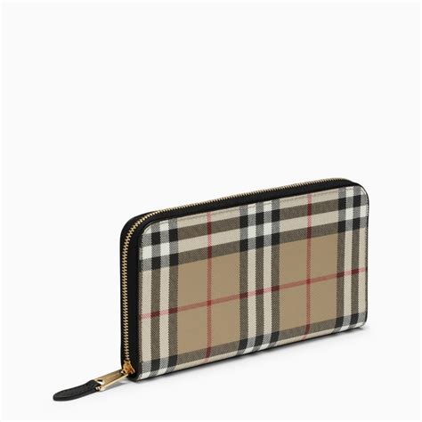 burberry zip wallet